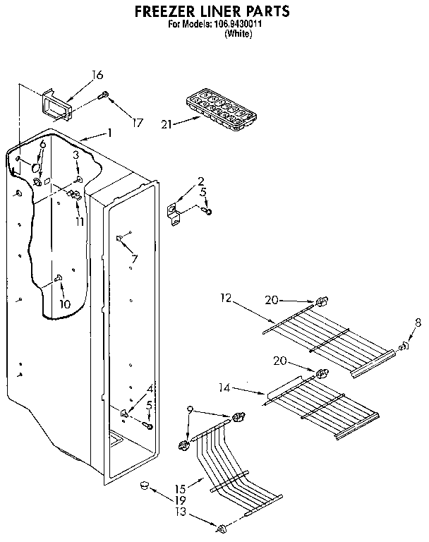 FREEZER LINER