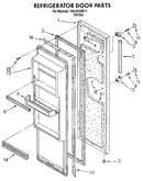 Refrigerator door