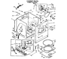 Kenmore 11097350100 cabinet diagram