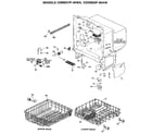 GE GSM603P-45AW tub assembly diagram