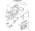 Kenmore 6651675591 tub assembly diagram