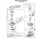 Kenmore 6651565592 pump and motor diagram