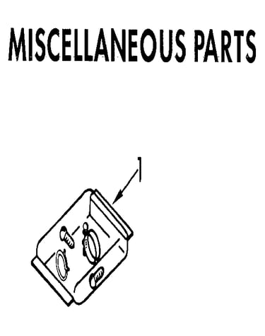 Miscellaneous
