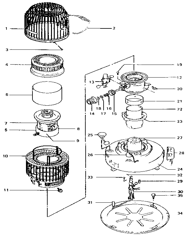 PORTABLE KEROSENE HEATER