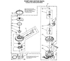 Kenmore 6651563590 pump and motor diagram