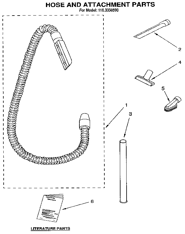 HOSE AND ATTACHMENT