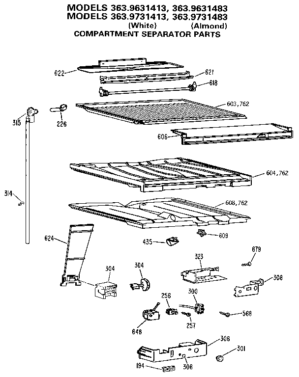 Compartment separator