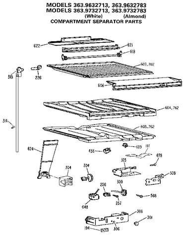 Compartment separator