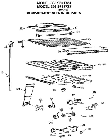 Compartment separator