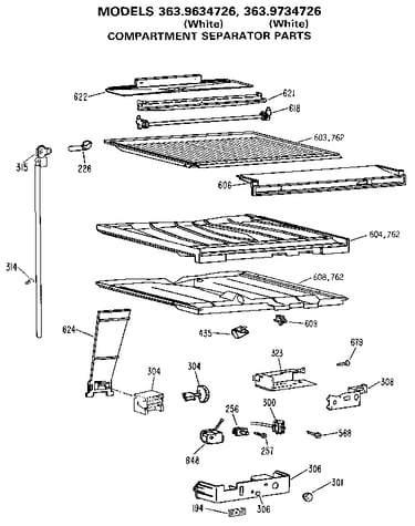 Compartment separator
