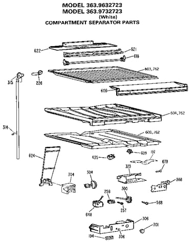 Compartment separator