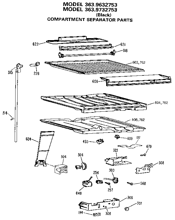 Compartment separator