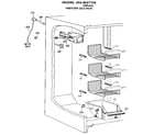 Kenmore 3639537720 freezer section diagram