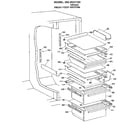 Kenmore 3639537720 fresh food section diagram