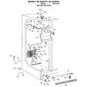 Kenmore 3639430510 freezer section diagram