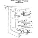 Kenmore 3639430510 freezer section diagram