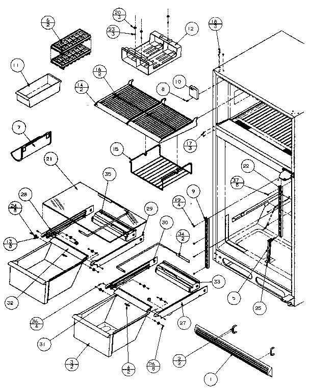 CABINET SHELVING