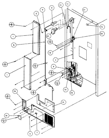 Cabinet back