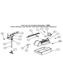 Add-on ice maker assembly