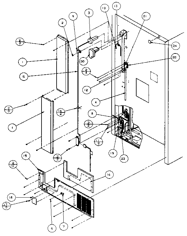 Cabinet back