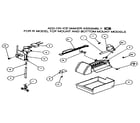 Amana TX21R-P1157603W add-on ice maker assembly diagram