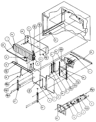 Evaporator area