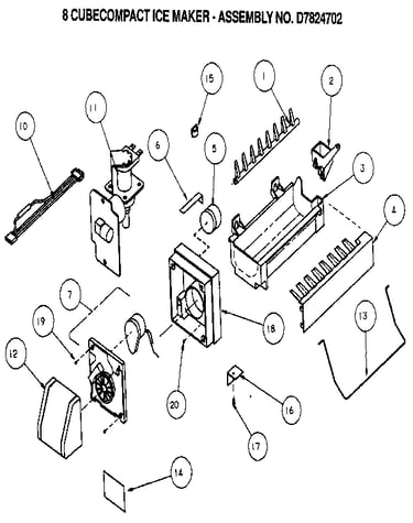 8 cubecompact ice maker
