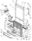 Refrigerator door