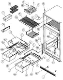 Cabinet shelving