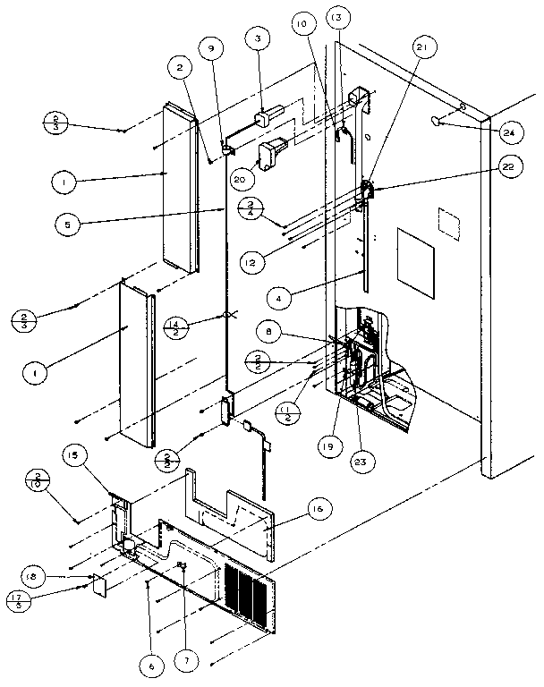 Cabinet back