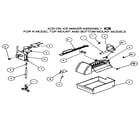 Amana TX22R-P1157702W add-on ice maker assembly diagram