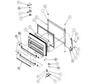 Amana TS18RB-P1158403W freezer door diagram