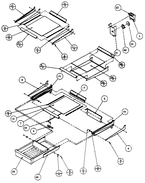 CABINET SHELVING