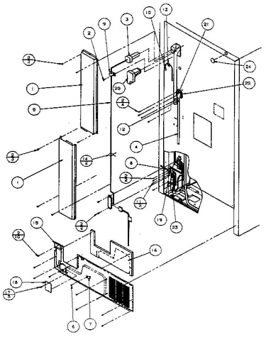 Cabinet back