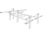 Sears 8152K ladder frame assembly diagram