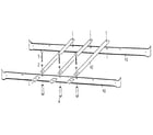 Sears 7868152K ladder rail assembly diagram