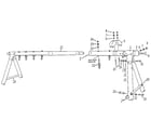 Sears 8152K a-frame assembly diagram