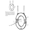 Sears 7868152 tire swing assembly diagram