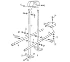 Sears 4122 airglide assembly diagram