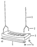 Swing seat assembly
