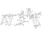 Sears 78662739 a-frame assembly diagram