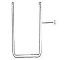 Sears 78662739 trapeze bar assembly diagram