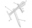 Sears 78662739 seat hanger assembly diagram