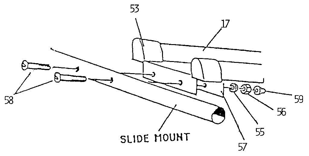 Slide hardware assembly