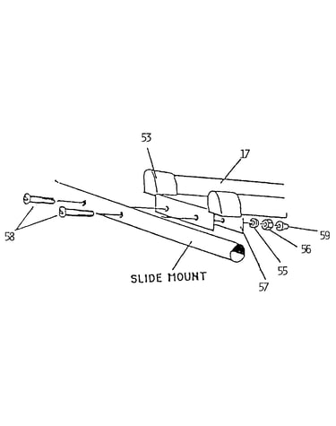 Slide hardware assembly