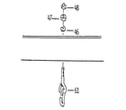 Sears 30006 top bar assembly diagram
