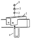 Top bar mounting bracket