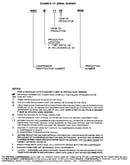 Serial number notes