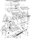 Nozzle and motor assembly