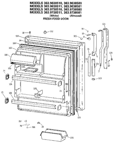 Fresh food door